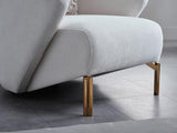 Veronica Love Seat (Merit Cream Plain)