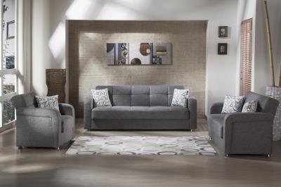 Vision Love Seat (Diego Gray)  2 Pieces