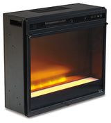 Entertainment Black Accessories Electric Fireplace Insert