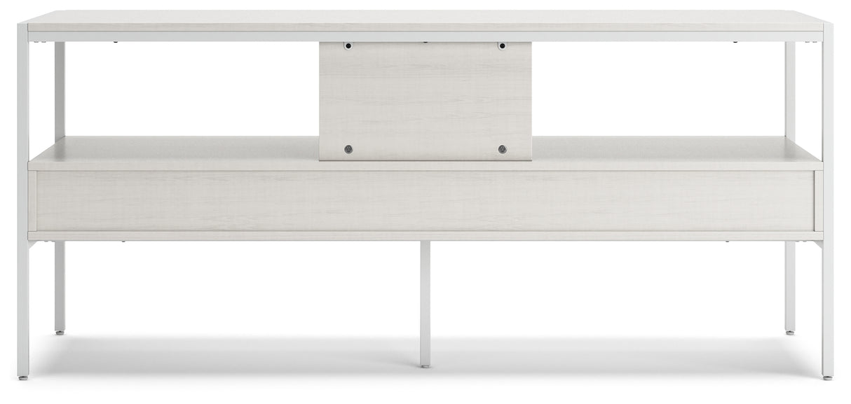 Deznee White 60" Tv Stand