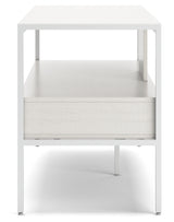 Deznee White 60" Tv Stand