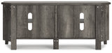 Arlenbry Gray Corner Tv Stand