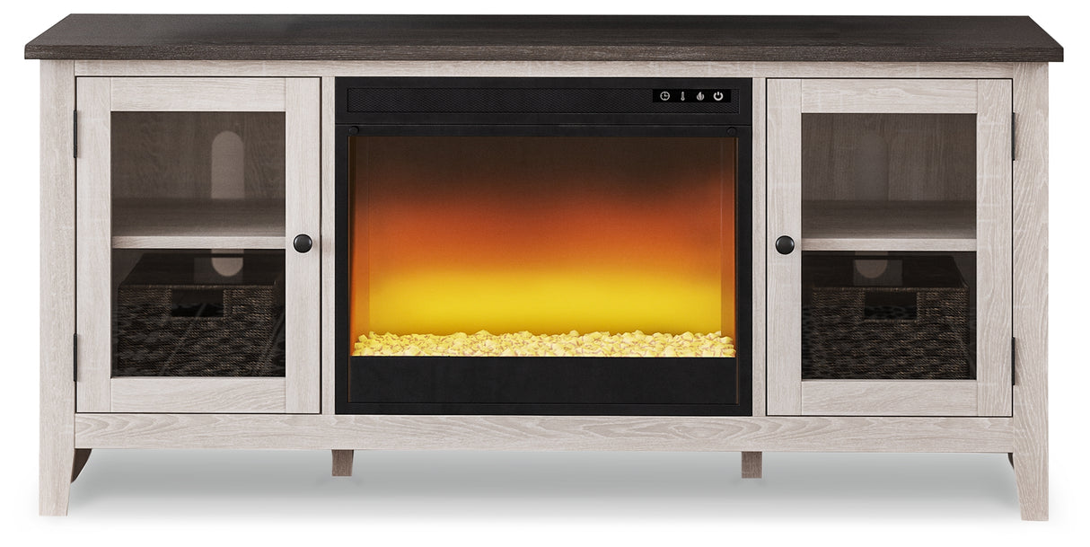 Dorrinson 60" TV Stand with Electric Fireplace