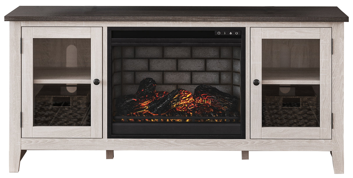 Dorrinson 60" TV Stand with Electric Fireplace