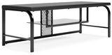 Lynxtyn Black 48" Tv Stand