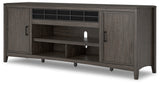 Montillan Grayish Brown 84" Tv Stand