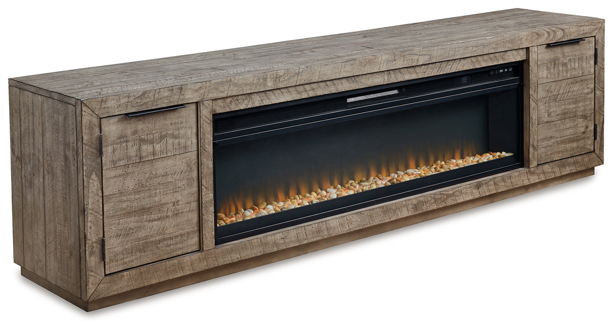 Krystanza TV Stand with Electric Fireplace