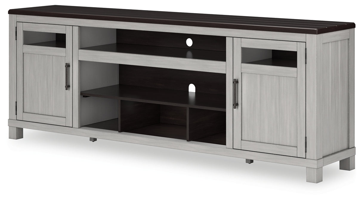 Darborn Gray/Brown 88" Tv Stand