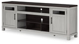 Darborn Gray/Brown 88" Tv Stand