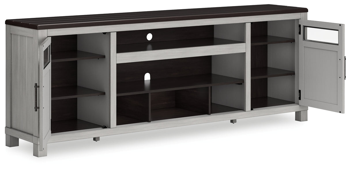 Darborn Gray/Brown 88" Tv Stand