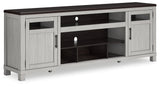 Darborn Gray/Brown 88" Tv Stand