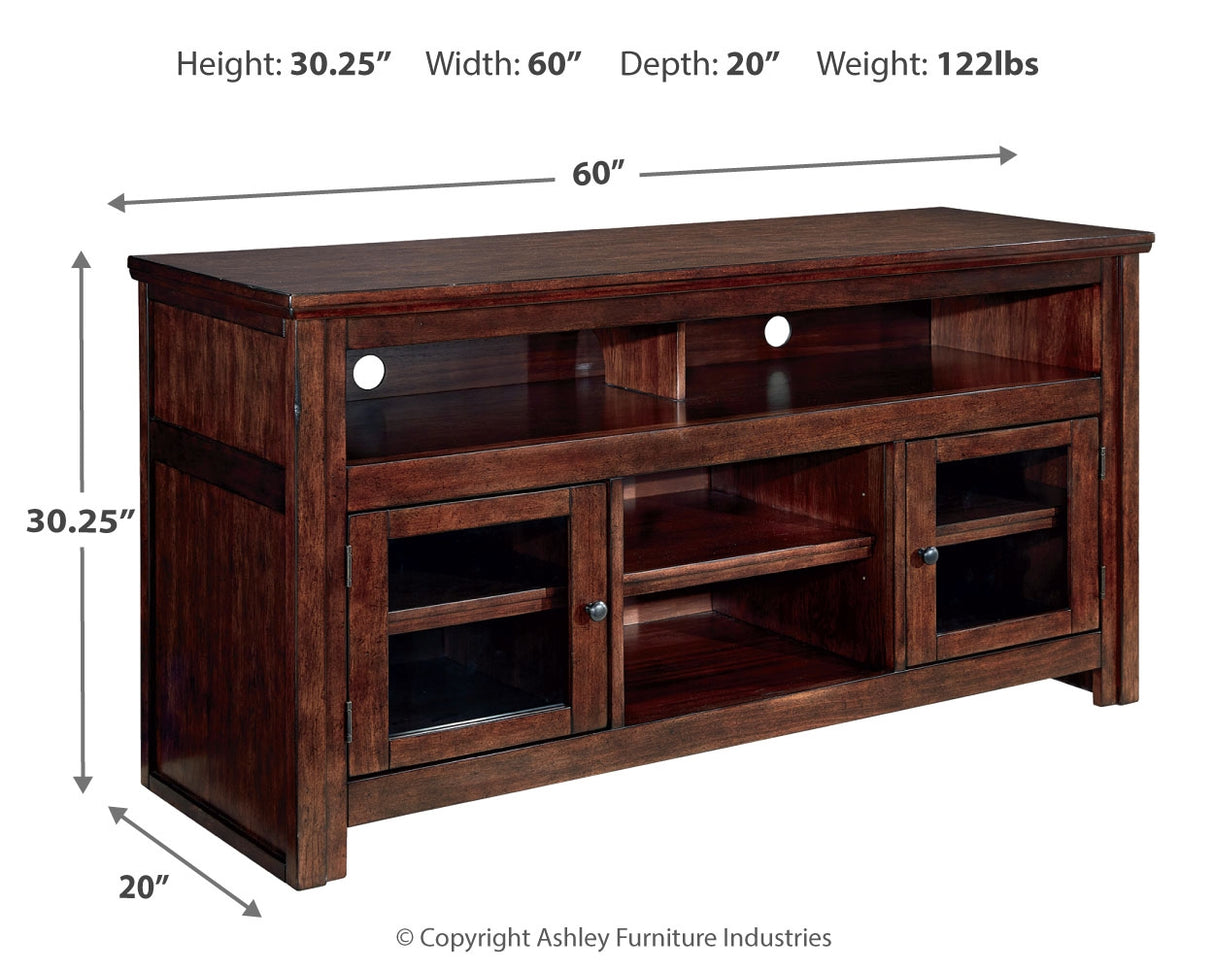 Harpan Reddish Brown 60" Tv Stand