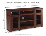 Harpan Reddish Brown 72" Tv Stand