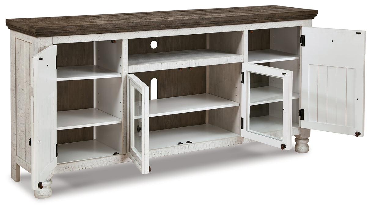 Havalance Two-Tone Tv Stand