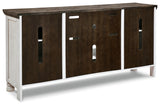 Havalance Two-Tone Tv Stand