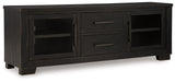 Galliden Black 80" Tv Stand