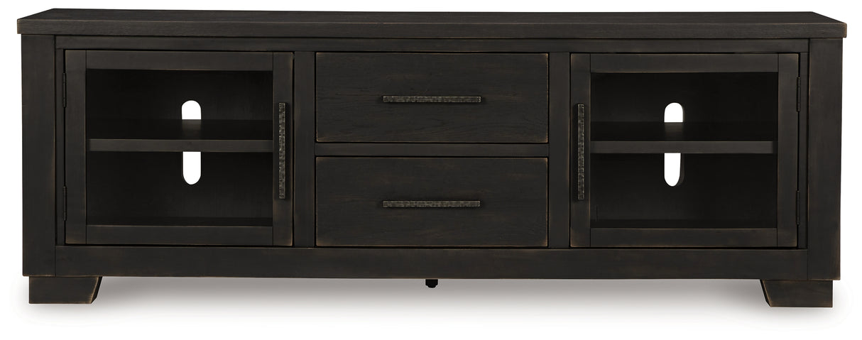 Galliden Black 80" Tv Stand