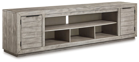 Naydell Gray 92" Tv Stand