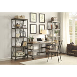 Millwood Black, Brown Bookcase