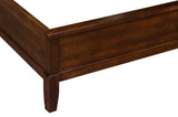 Cotterill Dark Cherry Queen Bed