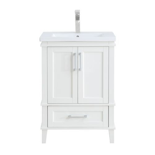 Blair White Finish Sink Cabinet