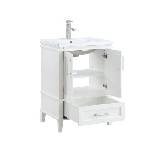 Blair White Finish Sink Cabinet