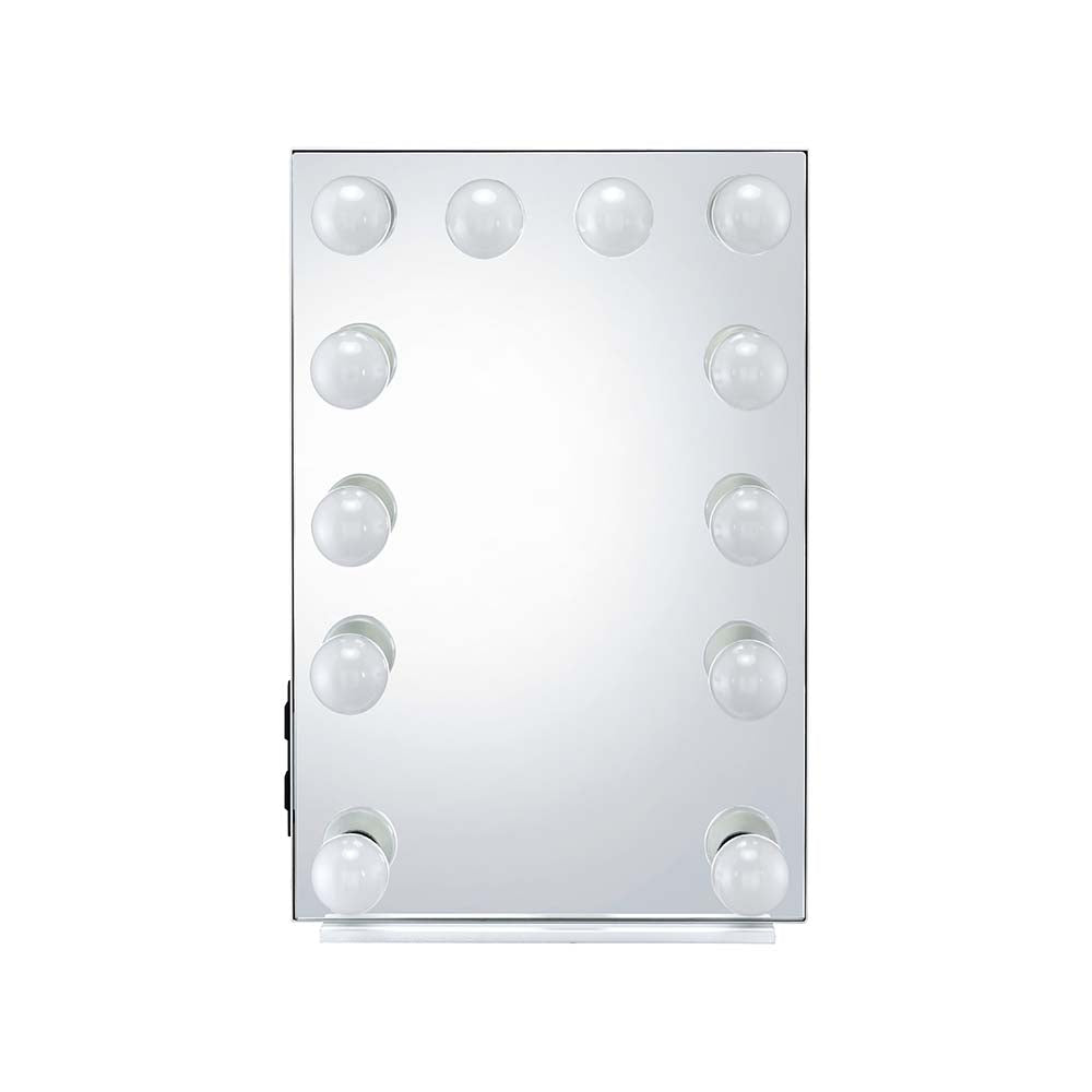 Asa White Finish Accent Mirror