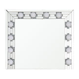 Noralie Mirrored & Faux Diamonds Wall Decor