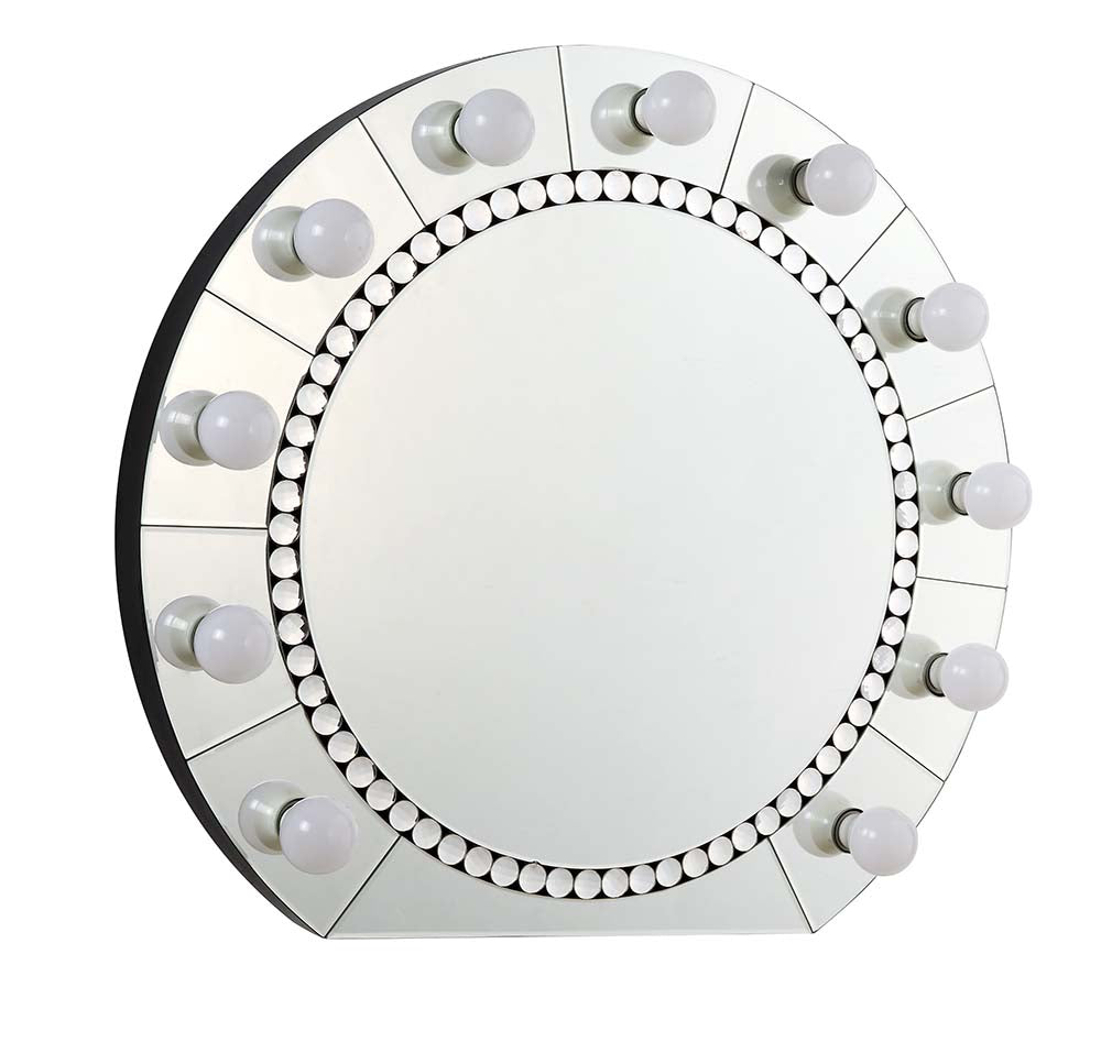 Farai Mirrored & Faux Crystal Diamonds Wall Decor