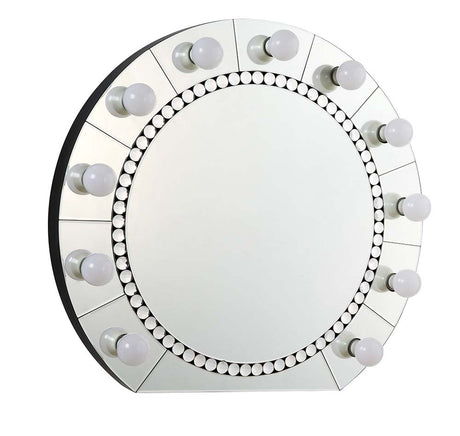 Farai Mirrored & Faux Crystal Diamonds Wall Decor