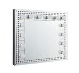 Farai Mirrored & Faux Crystal Diamonds Wall Decor