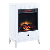 Hamish White Finish Fireplace