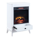 Hamish White Finish Fireplace