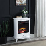 Hamish White Finish Fireplace