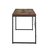 Bob Weathered Oak & Black Finish Console Table