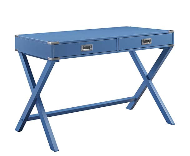 Amenia Blue Finish Console Table