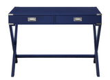 Amenia Navy Blue Finish Console Table