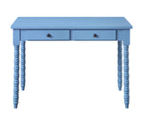 Altmar Blue Finish Console Table