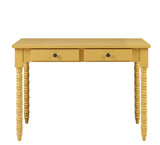 Altmar Yellow Finish Console Table