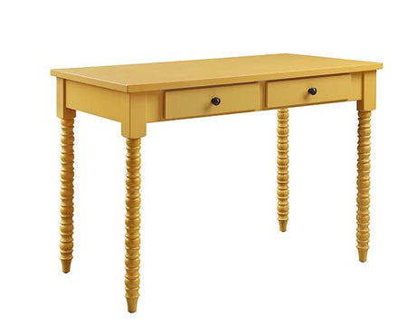 Altmar Yellow Finish Console Table