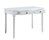 Altmar White Finish Console Table