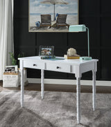 Altmar White Finish Console Table