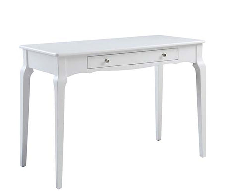 Alsen White Finish Console Table