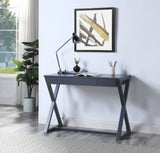 Nalo Charcoal Finish Console Table