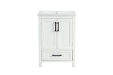 Mysie White Finish Sink Cabinet