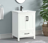 Mysie White Finish Sink Cabinet