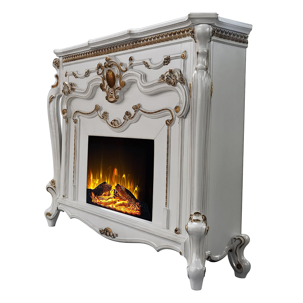 Picardy Antique Pearl Finish Fireplace