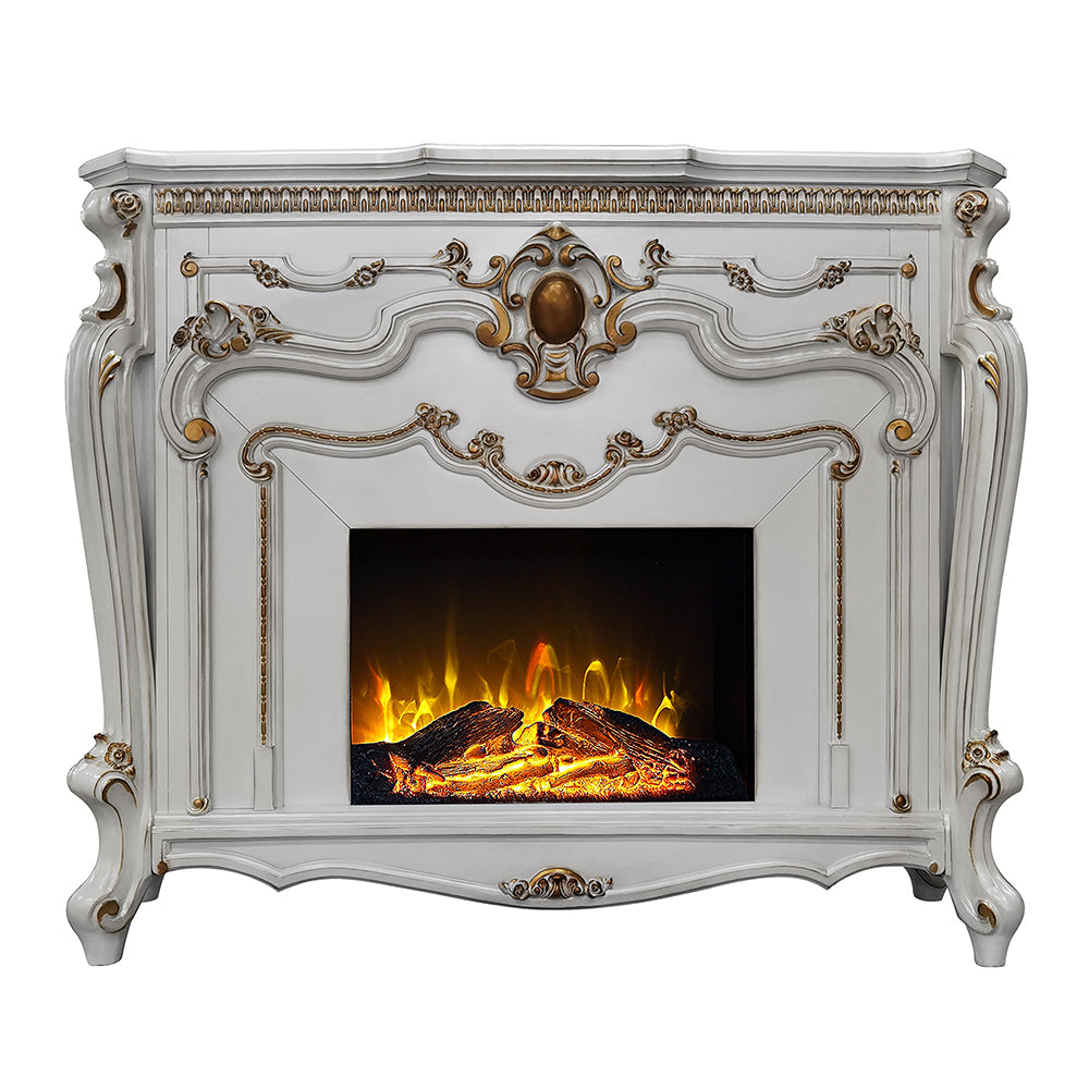 Picardy Antique Pearl Finish Fireplace