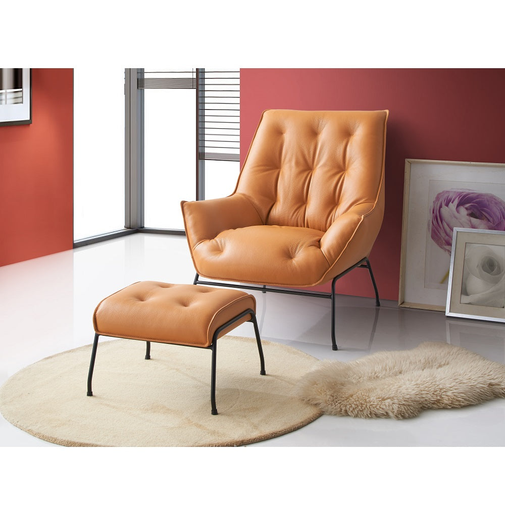 Zusa Accent Chair & Ottoman