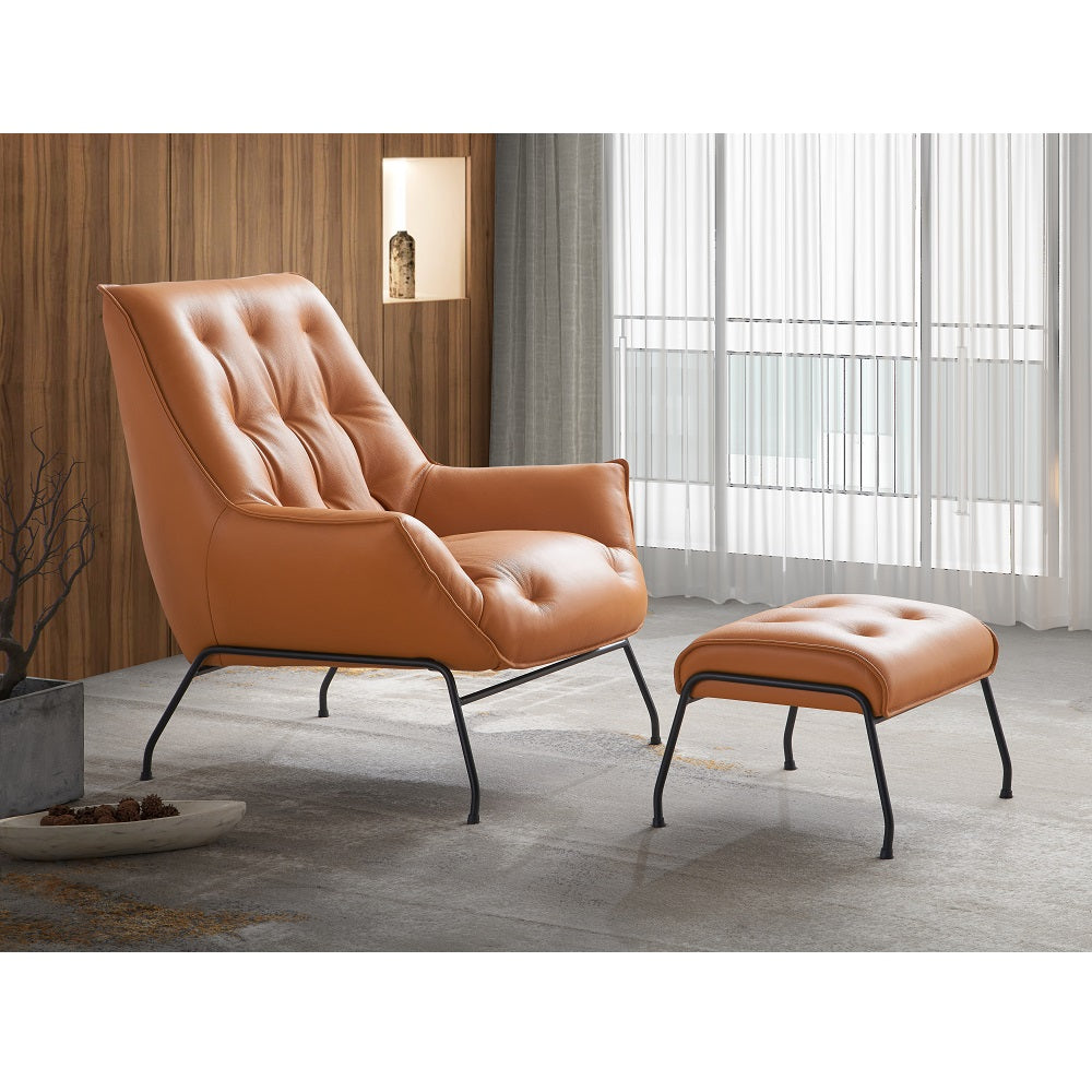 Zusa Accent Chair & Ottoman